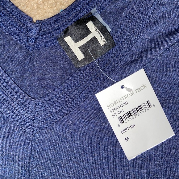 Navy V-Neck Tee - Picture 3 of 3